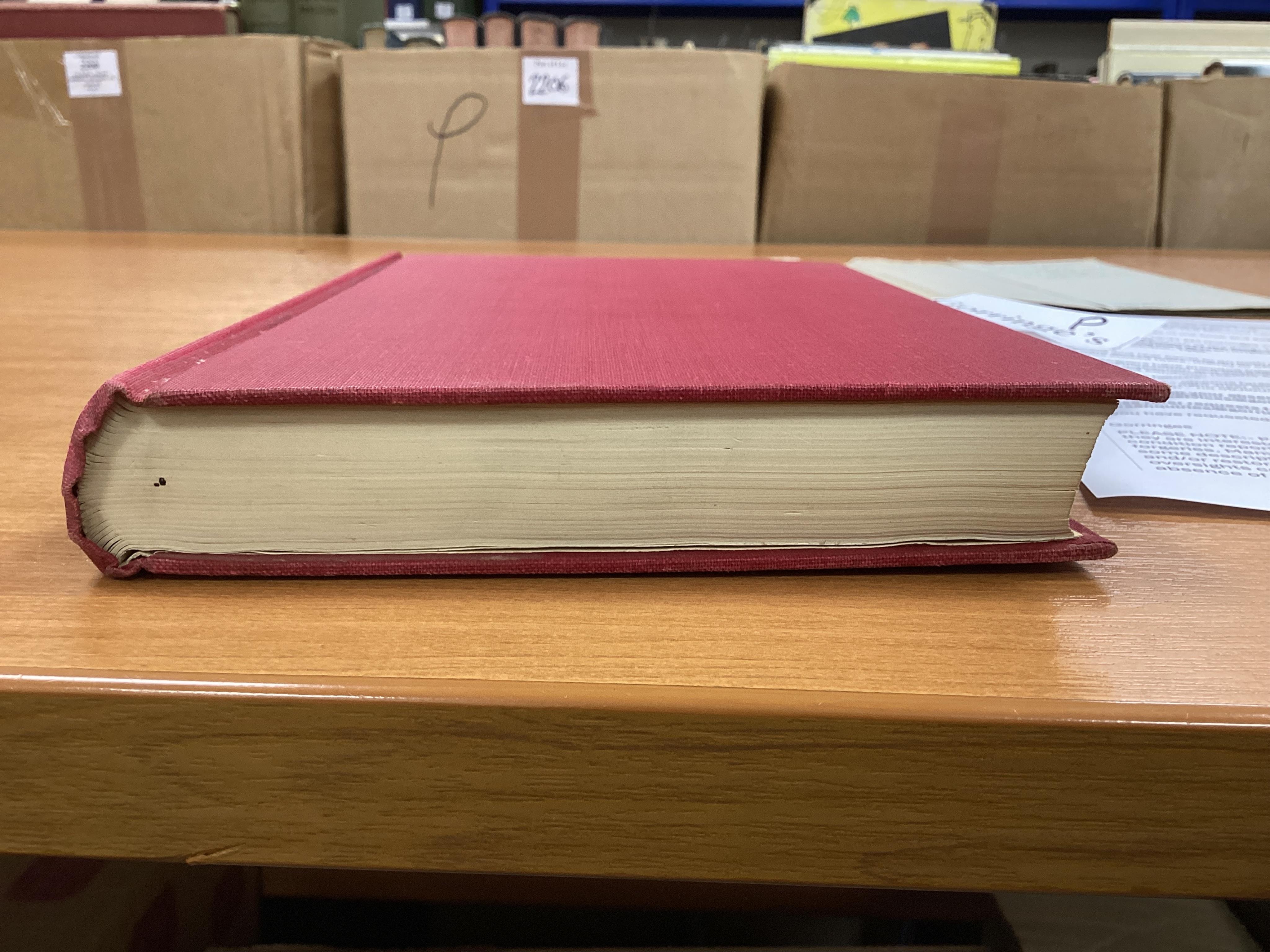 Tolkien J.R.R - The Lord of the Rings: The Fellowship of the Ring, 1st edition, 1st impression, folding map at rear, neat previous owner signature to front endpaper [Ann Williams 22nd August 1954], top edge red, original